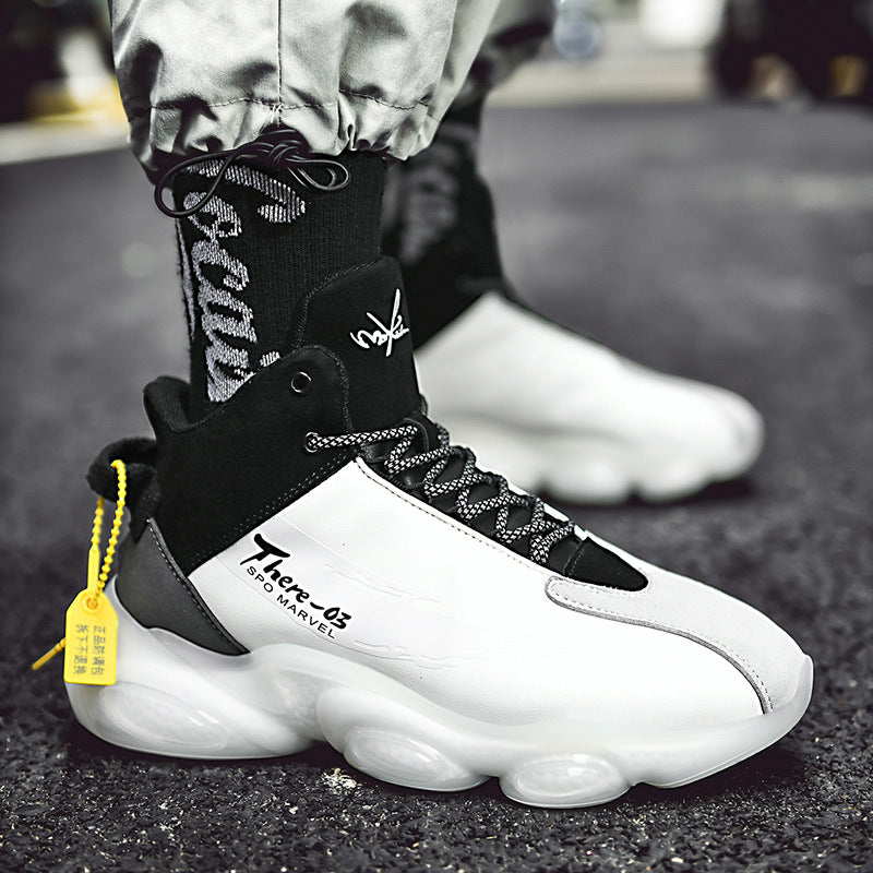 Men's Smile Welcome Spring Coconut Soft Bottom Sneakers