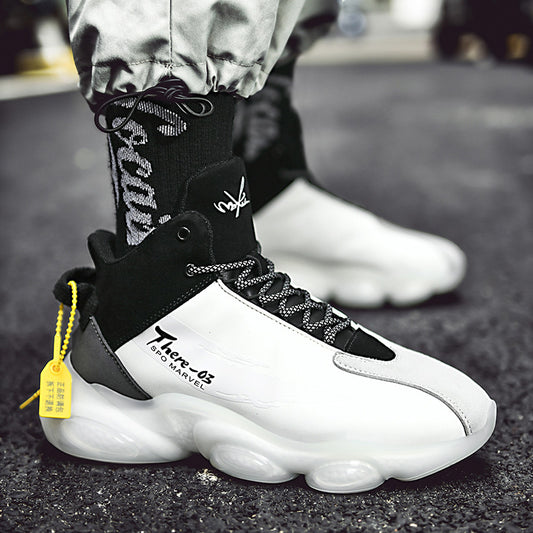 Men's Smile Welcome Spring Coconut Soft Bottom Sneakers