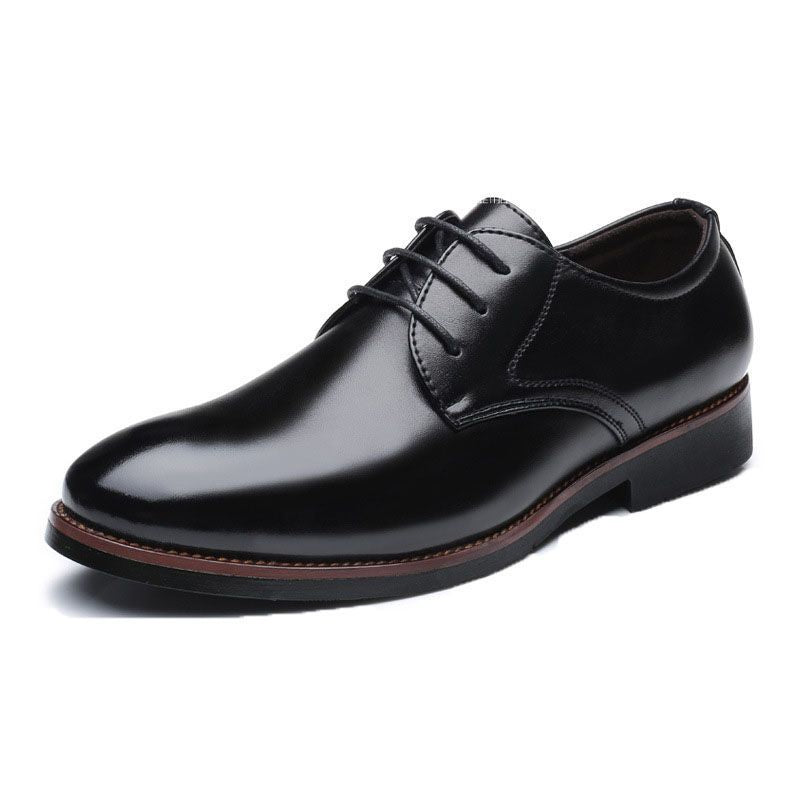 Men's Extra Large Size Interview Formal Wear Men's Business Leather Shoes