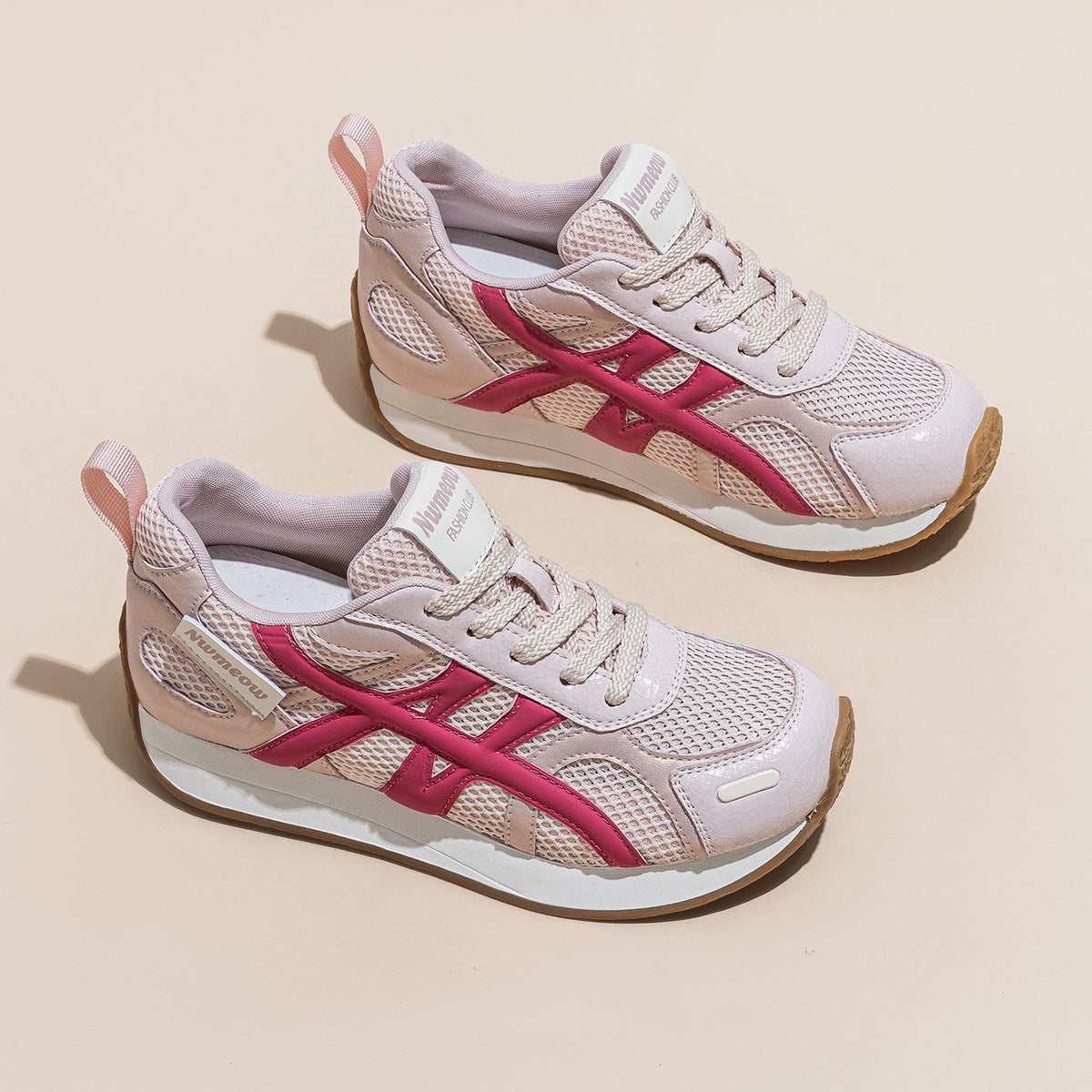 Women's Genuine Platform Dad Spring Height Increasing Sneakers