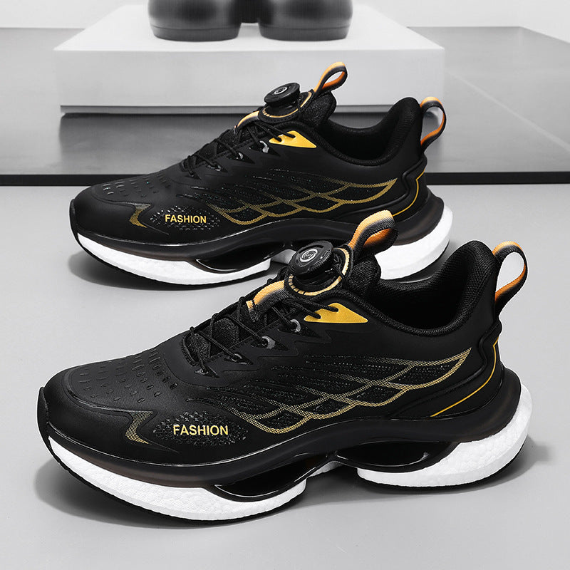 Men's Summer Breathable Older Shock Absorption Professional Racing Men's Sports Shoes
