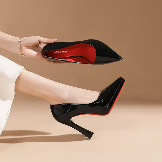 Women's Stiletto High Waterproof Platform Not Tired Feet Professional Women's Fashion Shoes