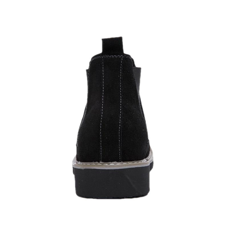 Men's Plus Size Height Increasing Insole Chelsea Boots