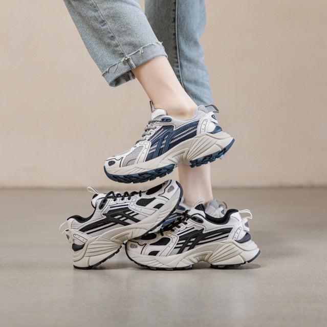 Women's Korean Thick-soled Jogging Dad Fashion Sneakers