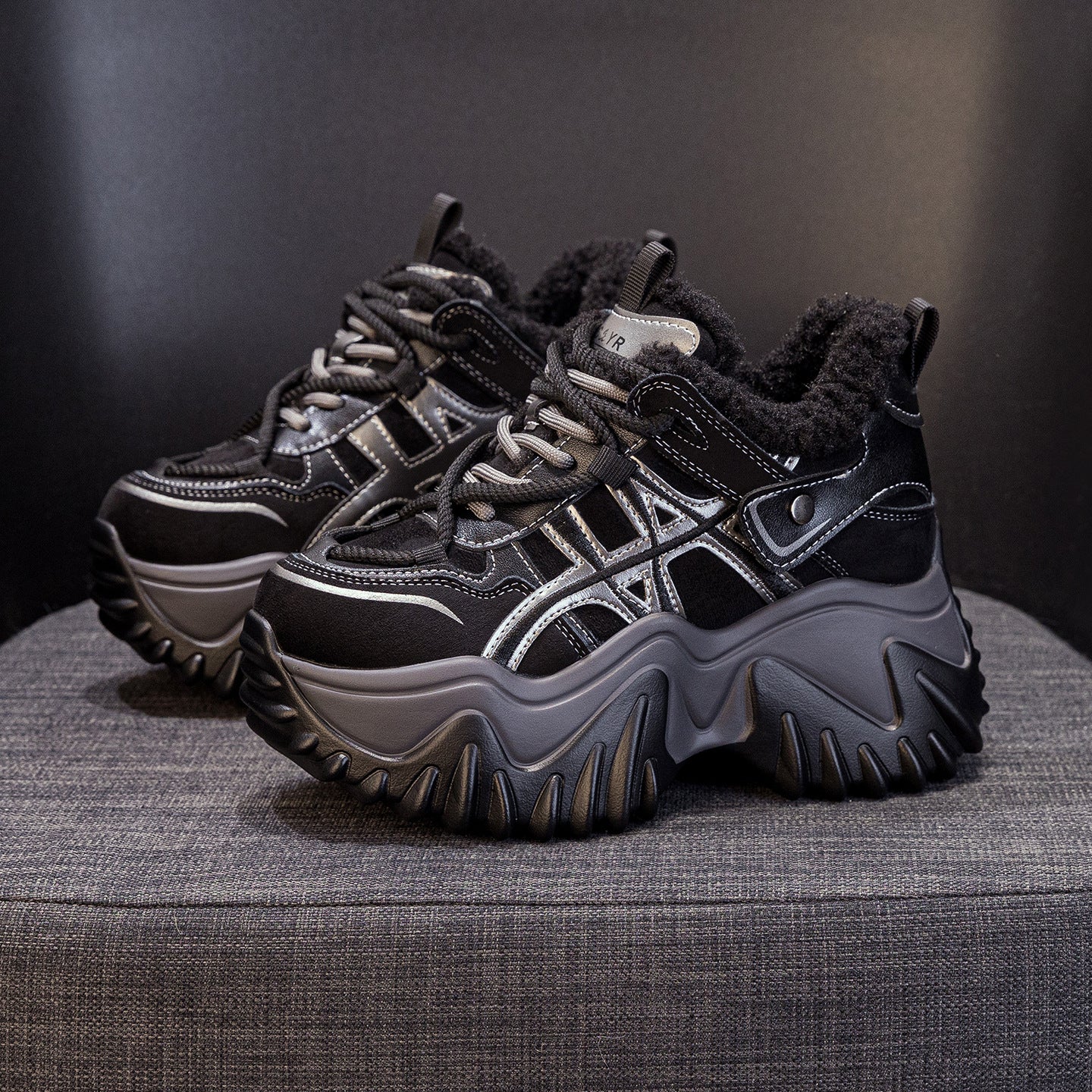 Women's Bottom Heightened Daddy Fashion Small Korean Women's Shoes