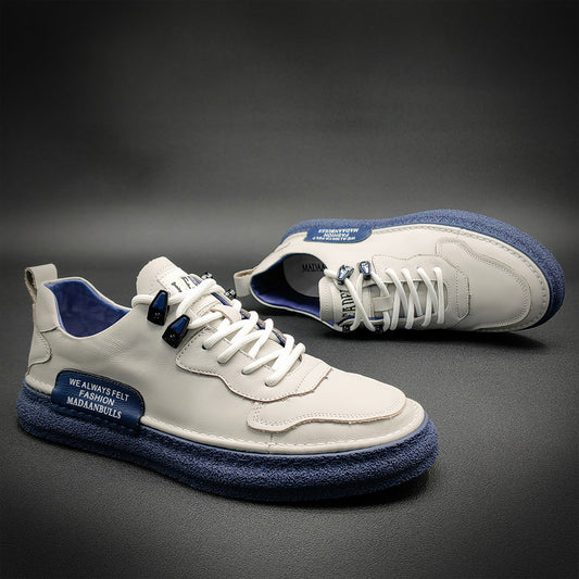 Men's Large Size Versatile Genuine Breathable Fashion Men's Shoes