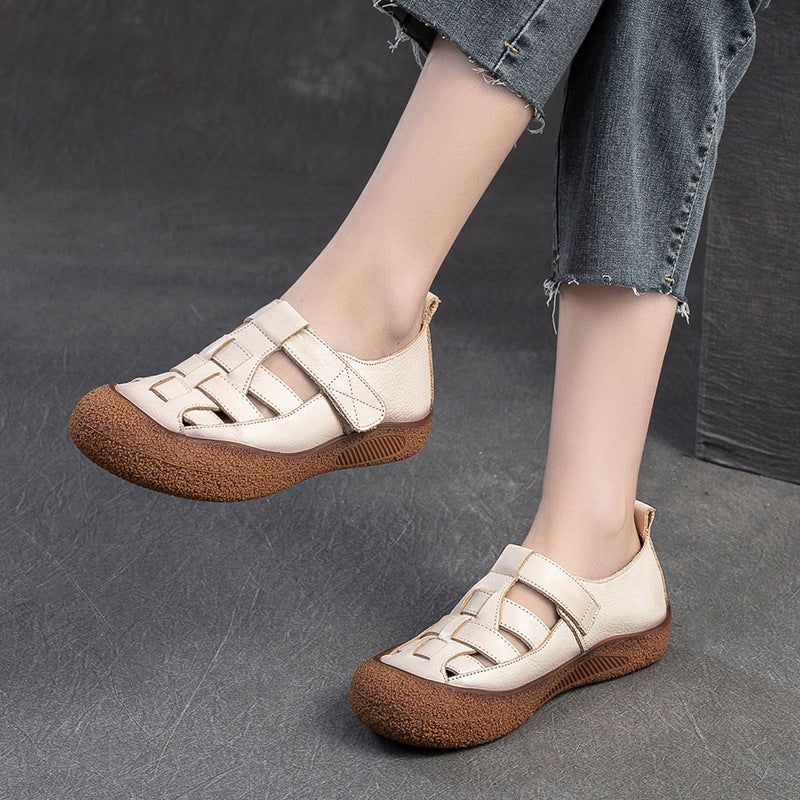 Retro Hollow Breathable Simple Comfort Fashionable Sandals