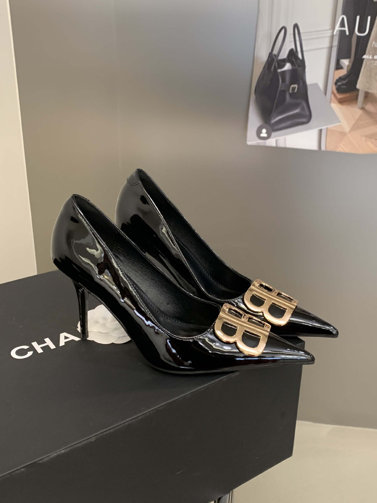 Women's Pointed Toe Double Buckle Elegant Spring Women's Fashion Shoes