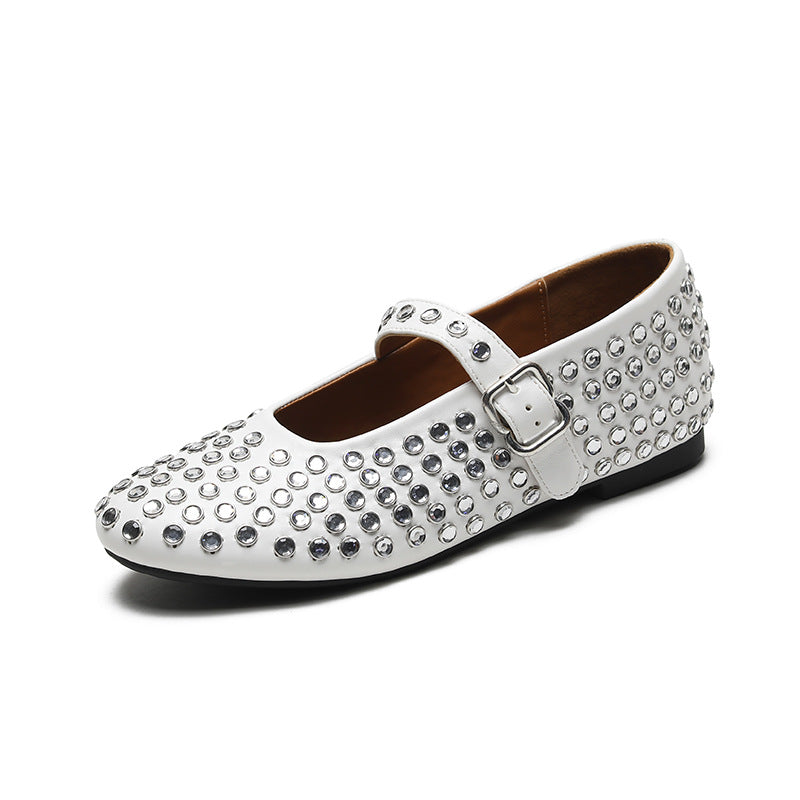 Mouth Round Head Soft Comfortable Mary Casual Shoes