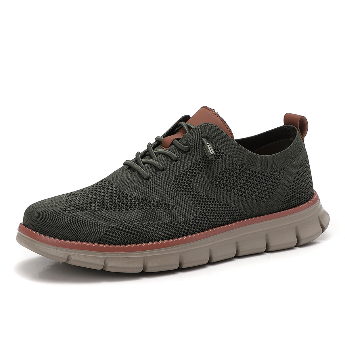 Men's Lightweight Lace Up Breathable Plus Size Casual Shoes