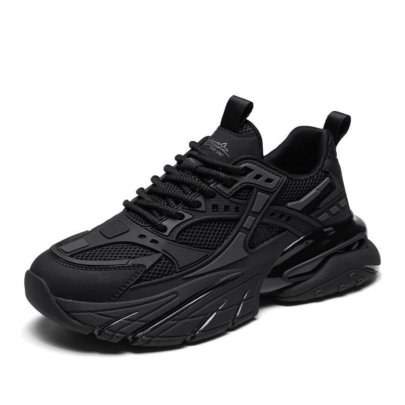 Men's Breathable Popcorn Bottom Running Fashion Platform Men's Sports Shoes