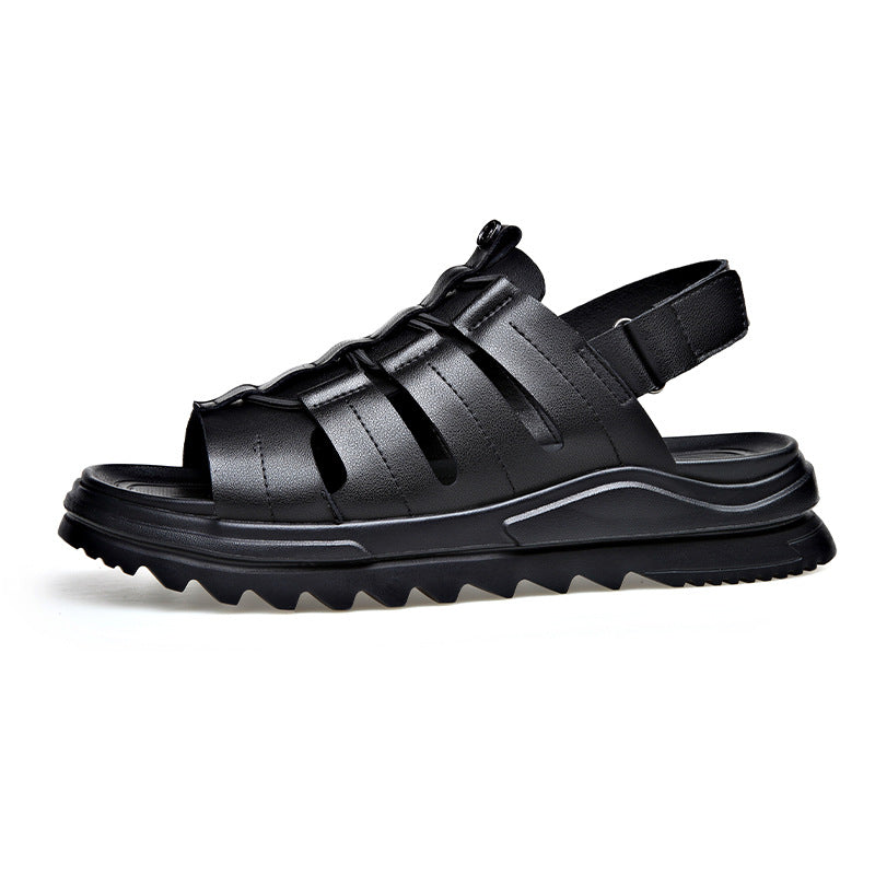 Men's Summer Fashion Trendy Soft Bottom Open Men's Shoes