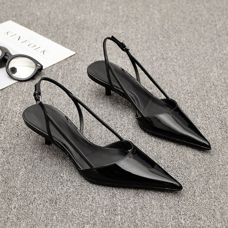 Women's Ladies Stiletto Elegant Graceful High Patent Heels