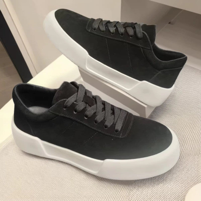 Men's Platform Summer Low Top Soft Bottom Wild Men's Board Shoes