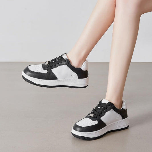 Women's Dad Spring Leisure Sports Refreshing Salt White Casual Shoes