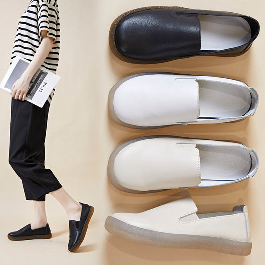 Women's Autumn First Layer Cowhide Outsole Soft Women's Shoes