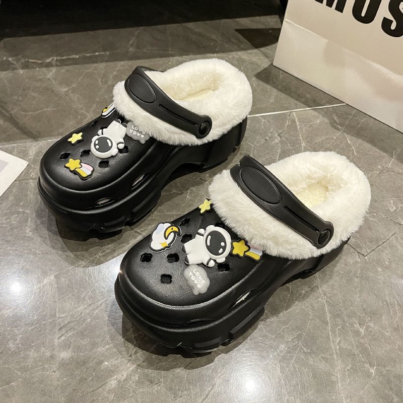 Women's Fleece-lined Outer Winter Thick Sole Increased Women's Shoes