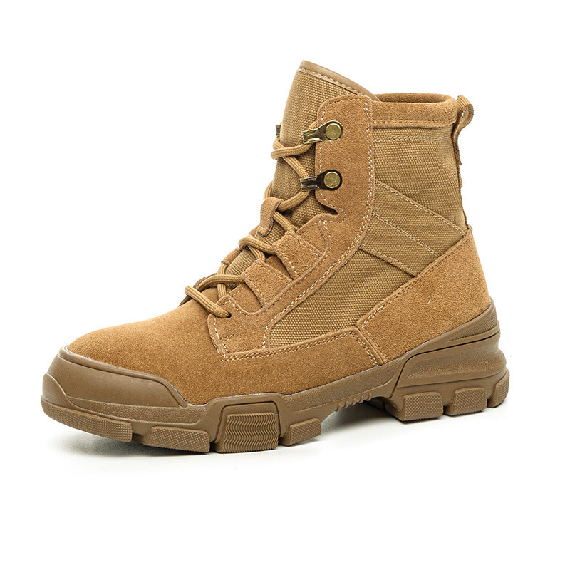 Women's Fashion Winter Versatile Short British Style Women's Leather Boots