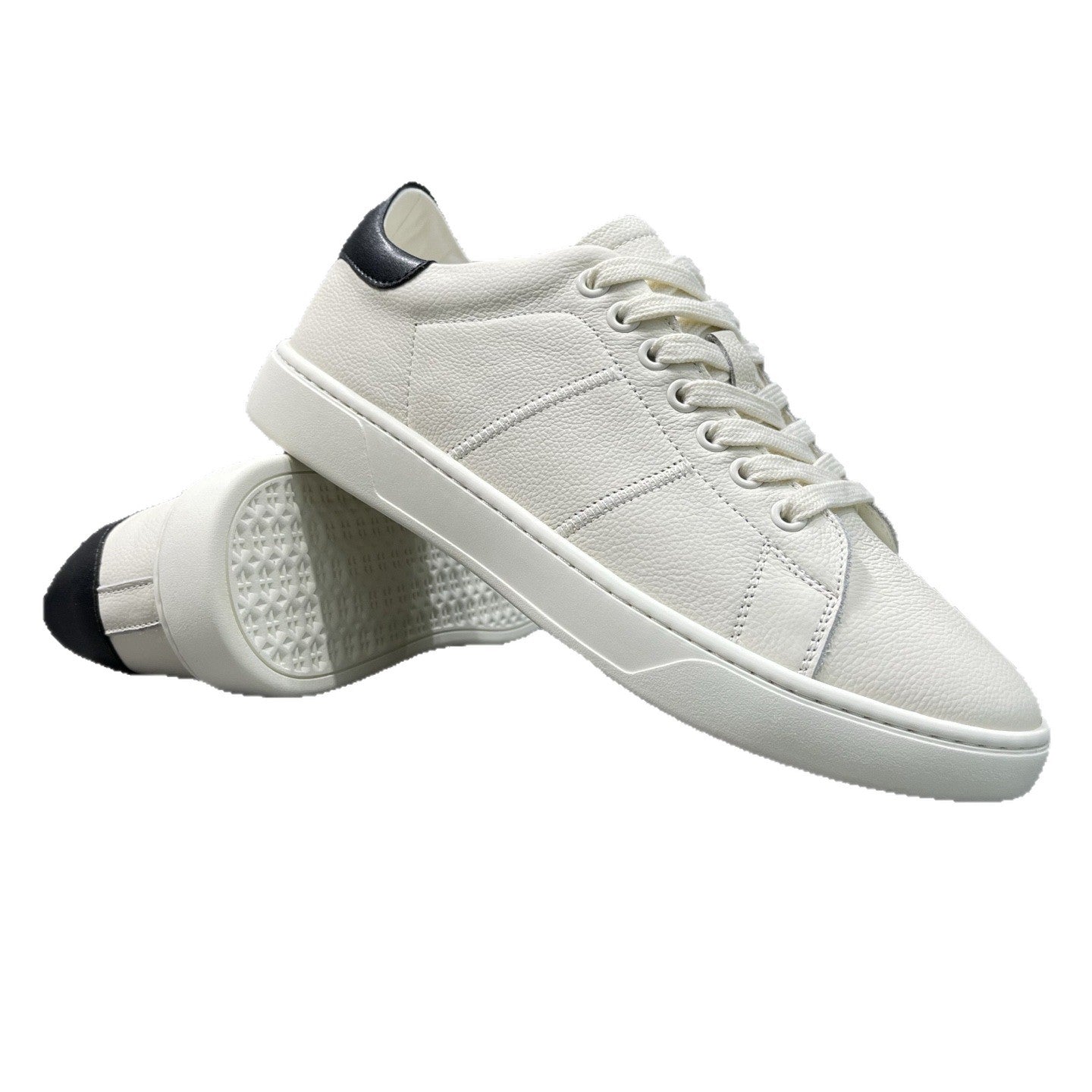 Men's Autumn Breathable White Flat Trendy Sports Men's Board Shoes