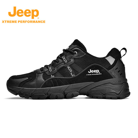 Men's Outdoor Breathable Hiking Toe Protection Shock Sneakers