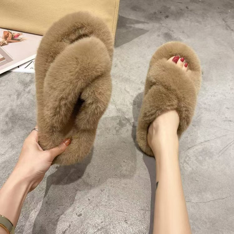 Women's Sleeper Outer Wear Soft Bottom Thick Women's Shoes