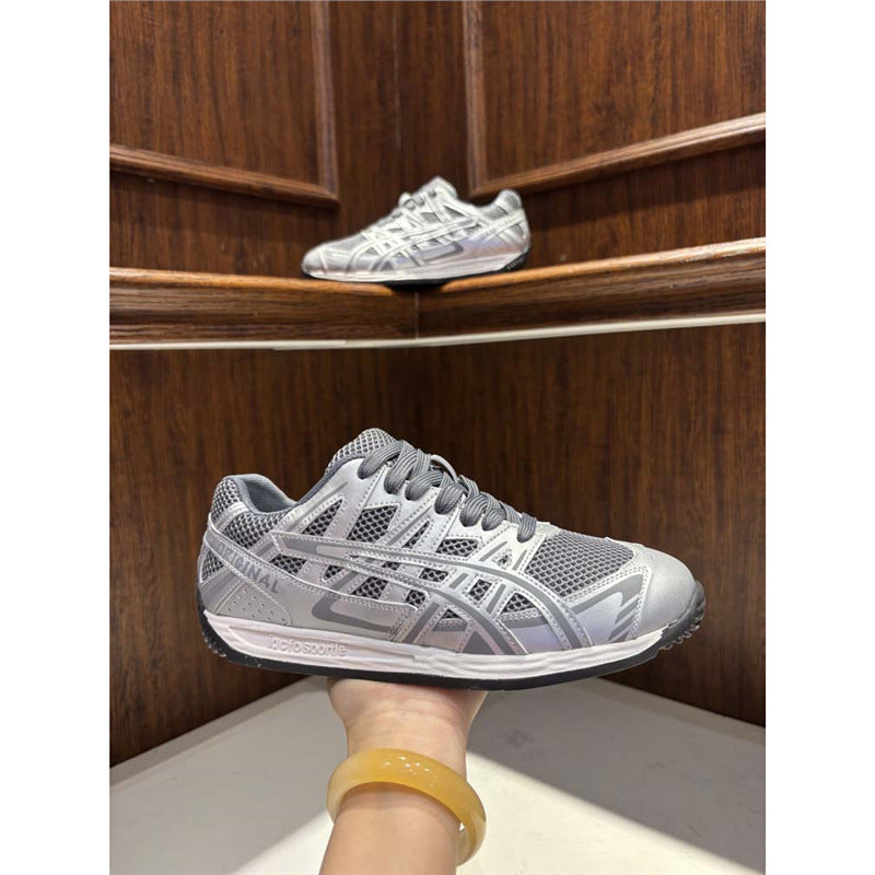 Men's Niche Mesh Running Spring Leisure Sports Men's Business Leather Shoes