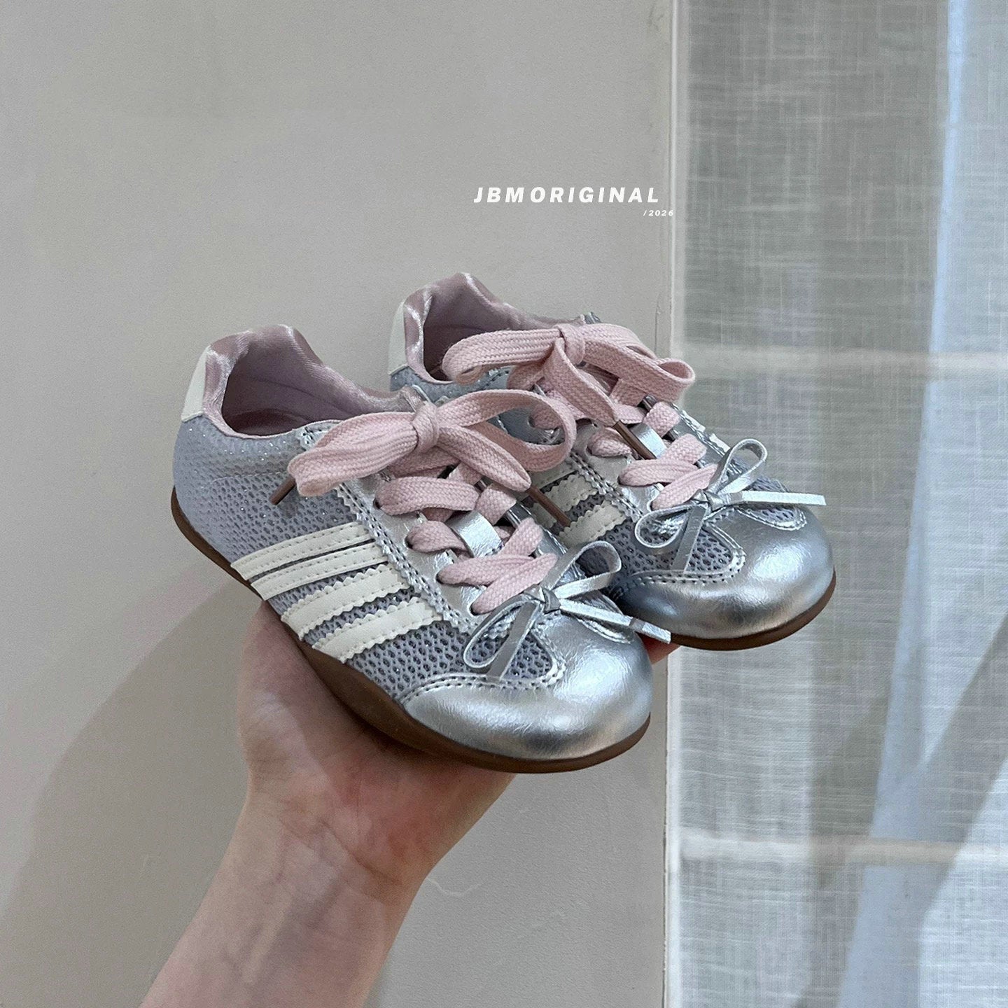 Children's Spring Ballet Style Bow Moral Training Children's Sports Shoes