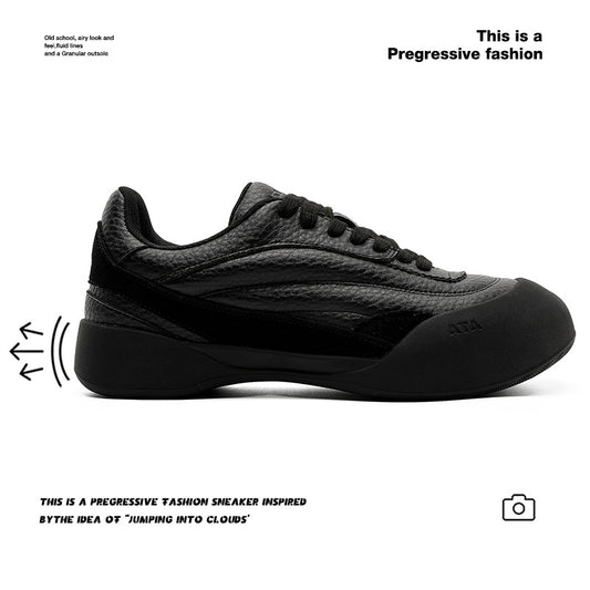 Men's Big Toe Height Increasing Commuter Curve Wandering Wild Tide High-grade Men's Sports Shoes