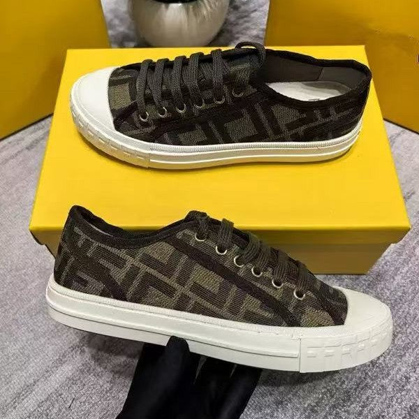 Women's Letter Presbyopic Low Top Couples Wild Women's Sports Shoes