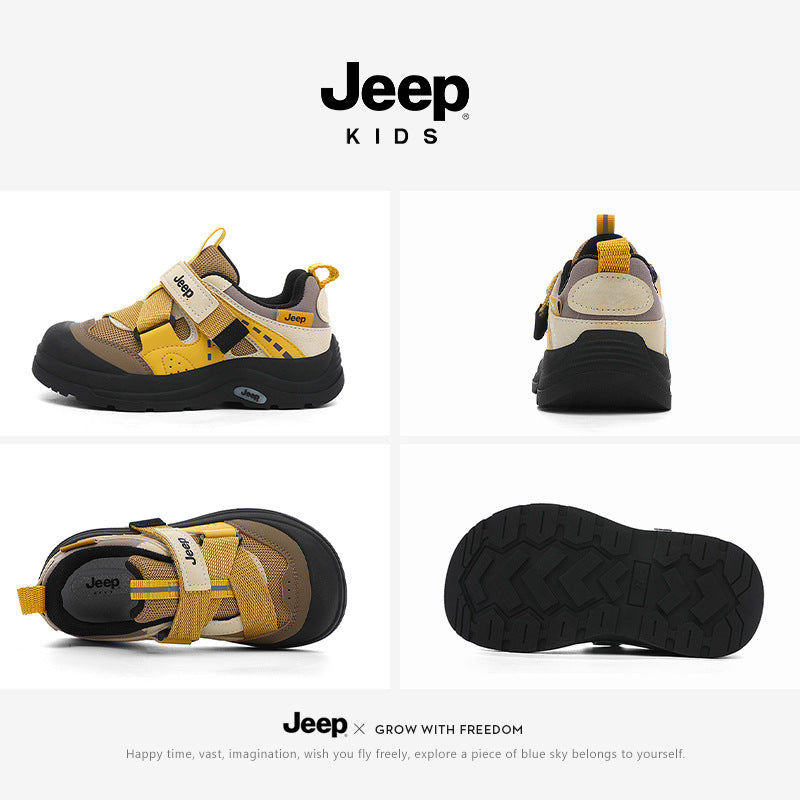Children's Boy Outdoor Climbing Soft Bottom Autumn Boots