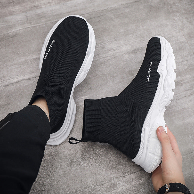 Men's Breathable Fashion Single Layer Mesh Slip-on Sneakers
