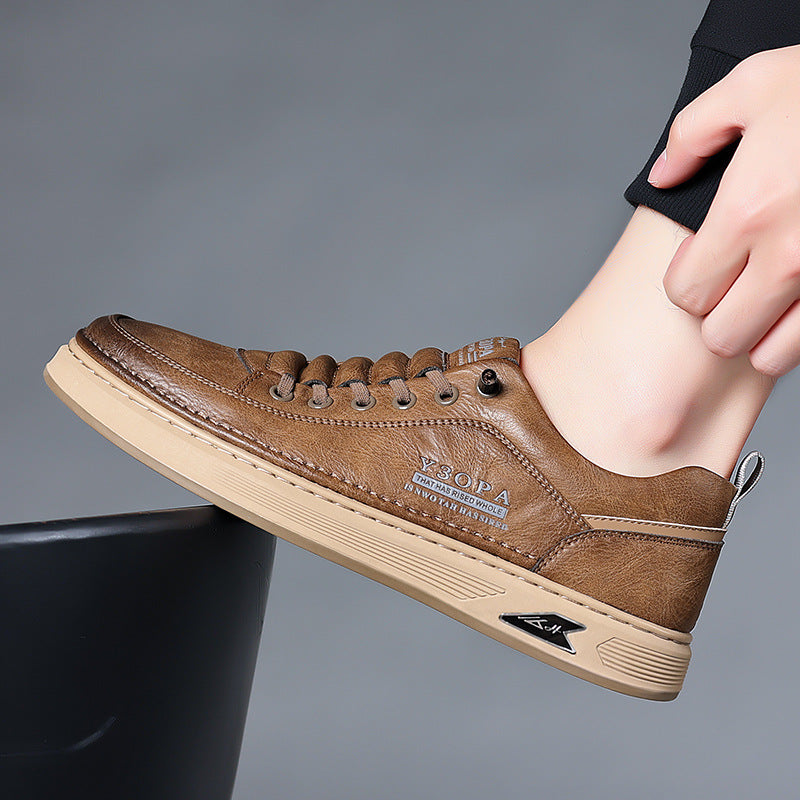 Men's Fashion Trend Retro Slip-on Low Top Sneakers