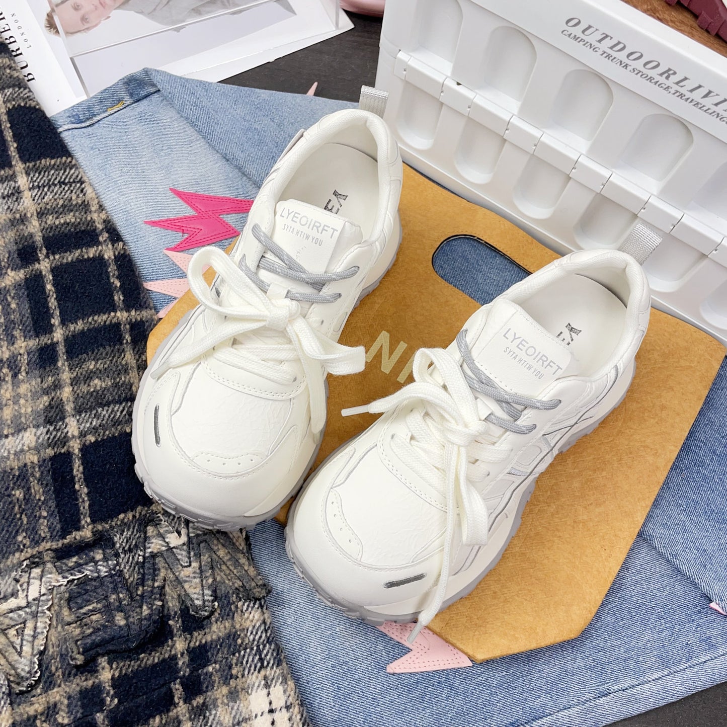 Women's Fashion Platform Dad Spring Super Popular Women's Sports Shoes