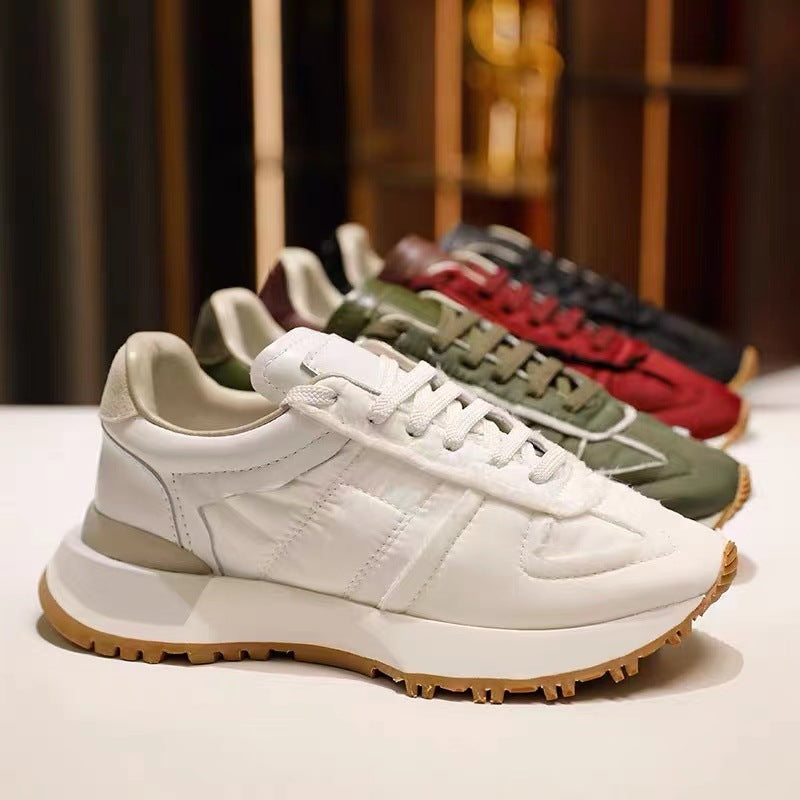 Women's & Men's Platform Dad Heightened Easy Wear White Breathable German Training Summer Women's Casual Shoes