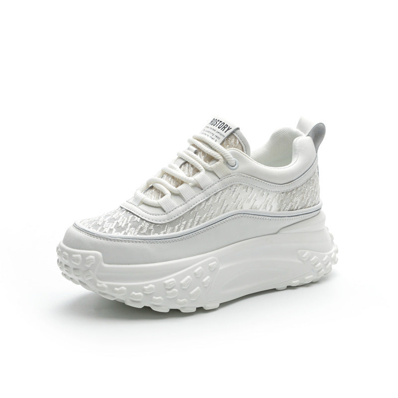 Women's Leisure Versatile Elevator Wedge Fashion Dad Women's Sports Shoes