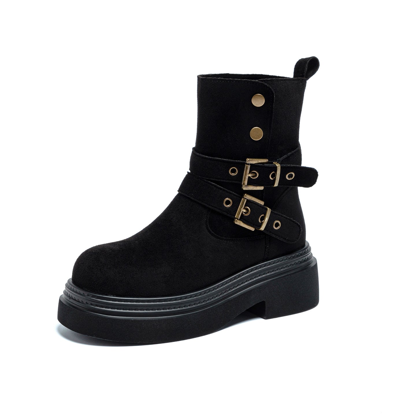 Women's Platform Martin Autumn Fashion Middle Small Men's Shoes
