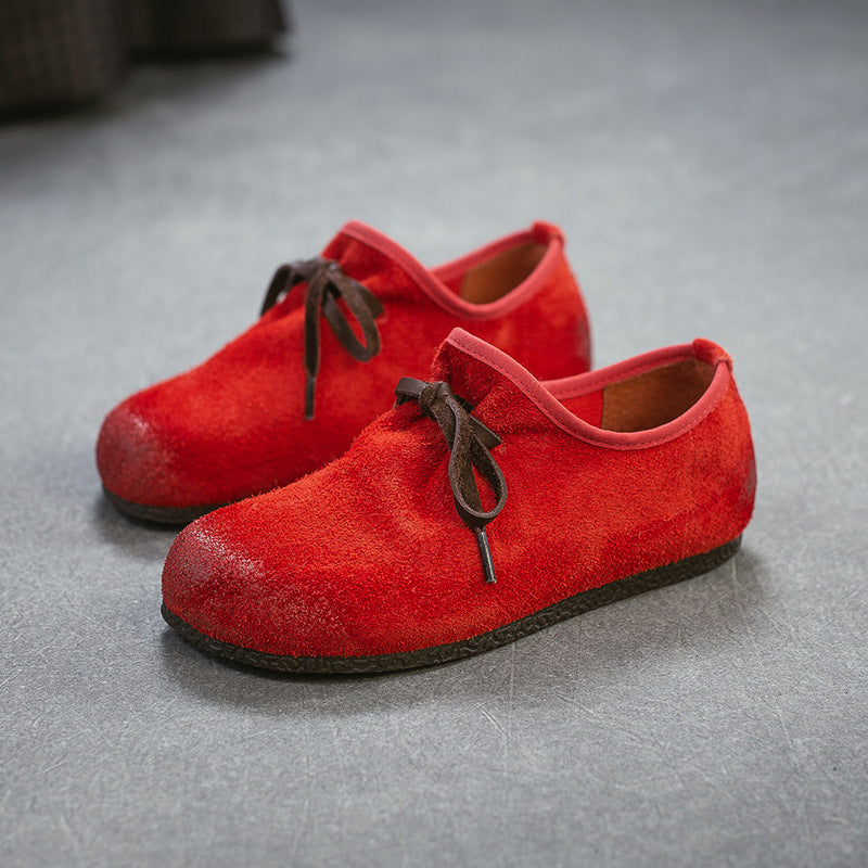 Women's Style Mori First Layer Cowhide Lightweight Women's Casual Shoes