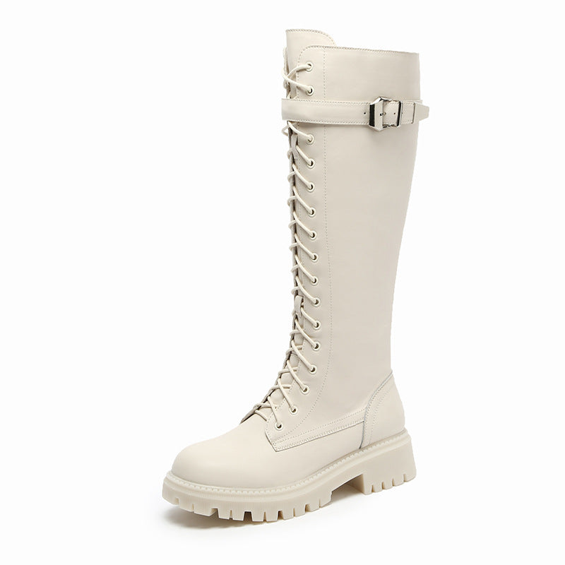 Women's Knight Soft Black Mid Fleece Lined Boots