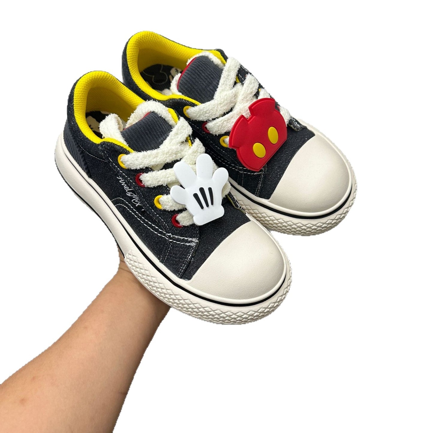 Men's & Women's National Fashion Big Head Mickey Versatile Ugly Cute Women's Casual Shoes