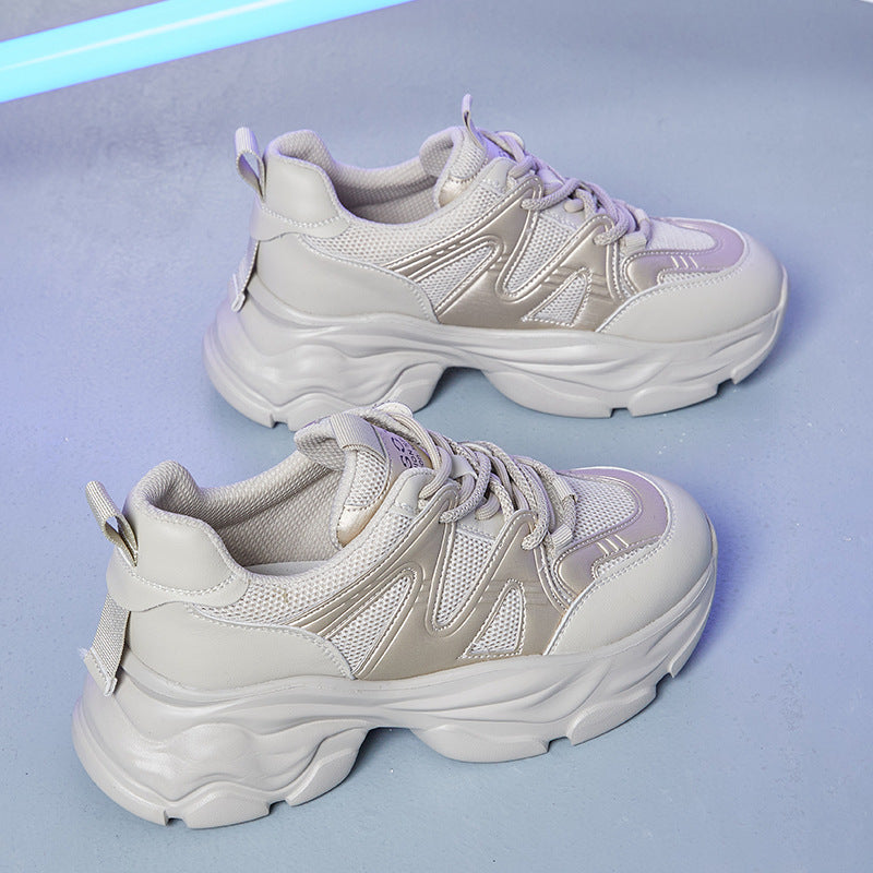 Women's & Men's Foam Bottom Authentic Clunky Autumn Heighten Sneakers