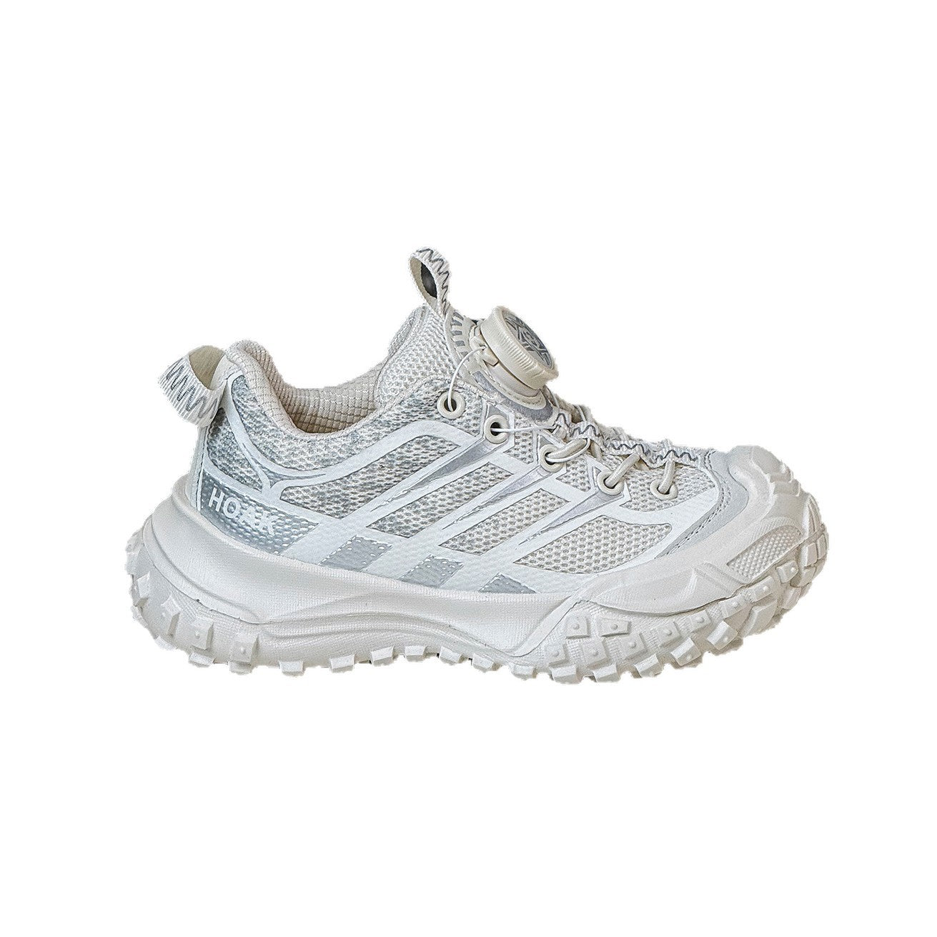Children's Spring Fashion Rotating Buckle Resin Sole Sneakers