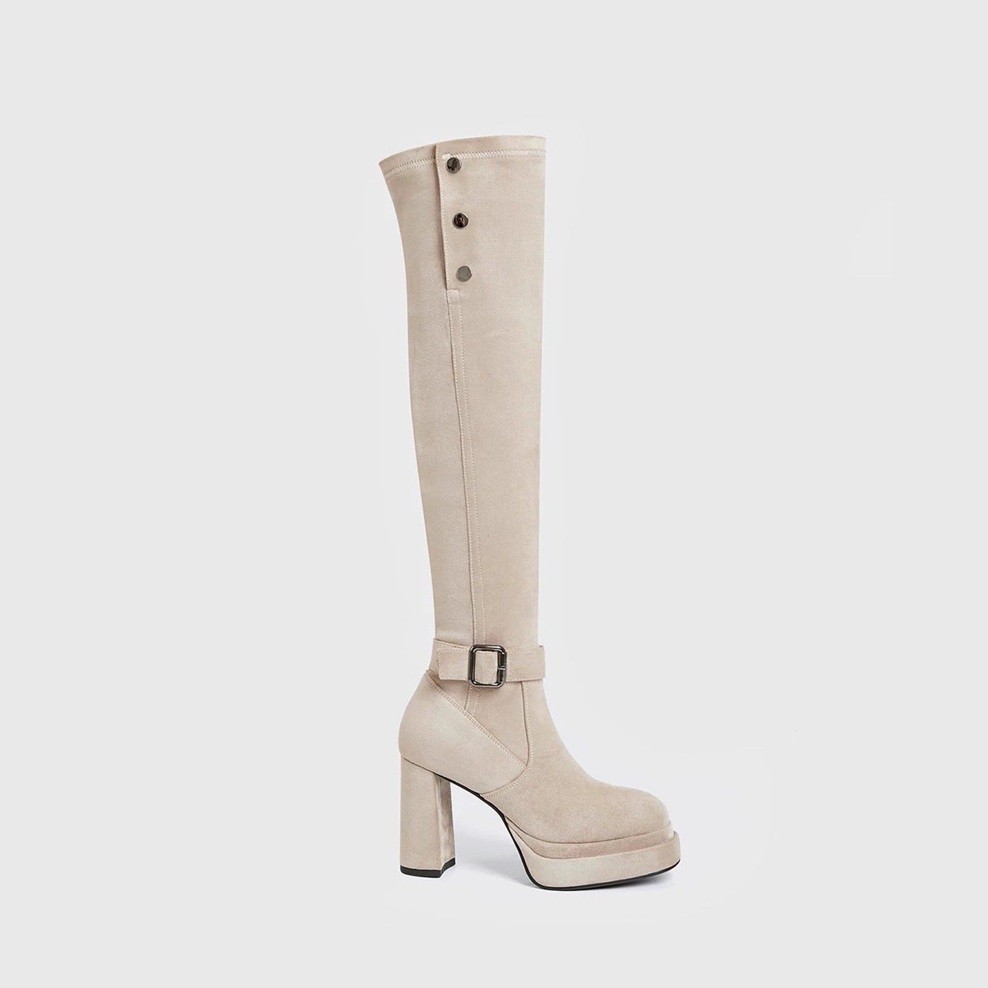 Women's Stretch Korean Drama Female Owner Ancient Early Waterproof Platform Increased Heels