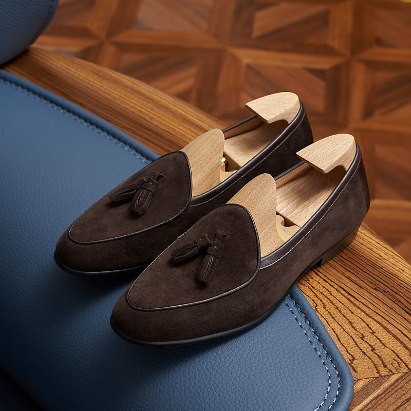 Men's Breathable British Fashion Retro Slip On Casual Shoes