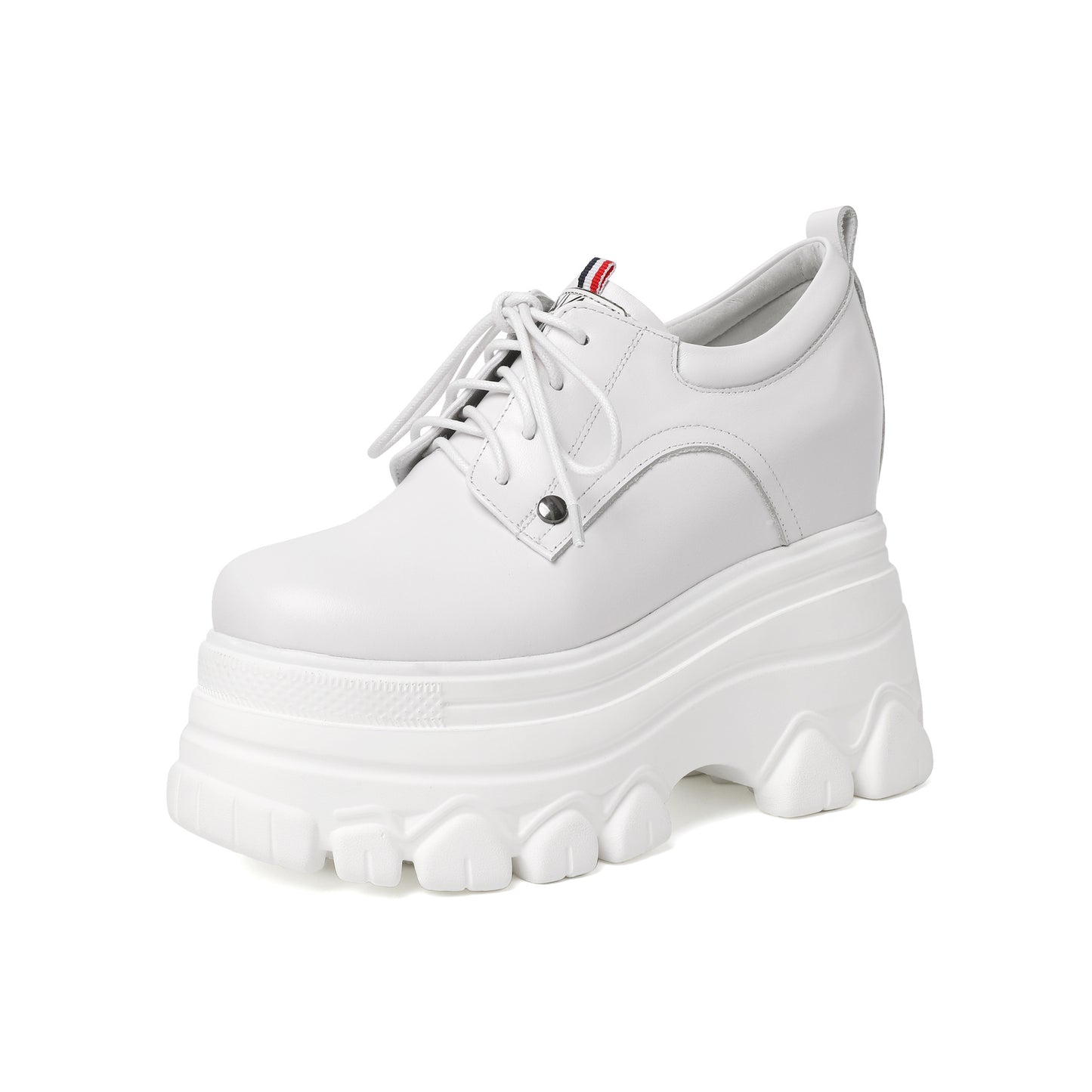 Women's Insole Deep Mouth Pumps Platform Genuine Women's Casual Shoes