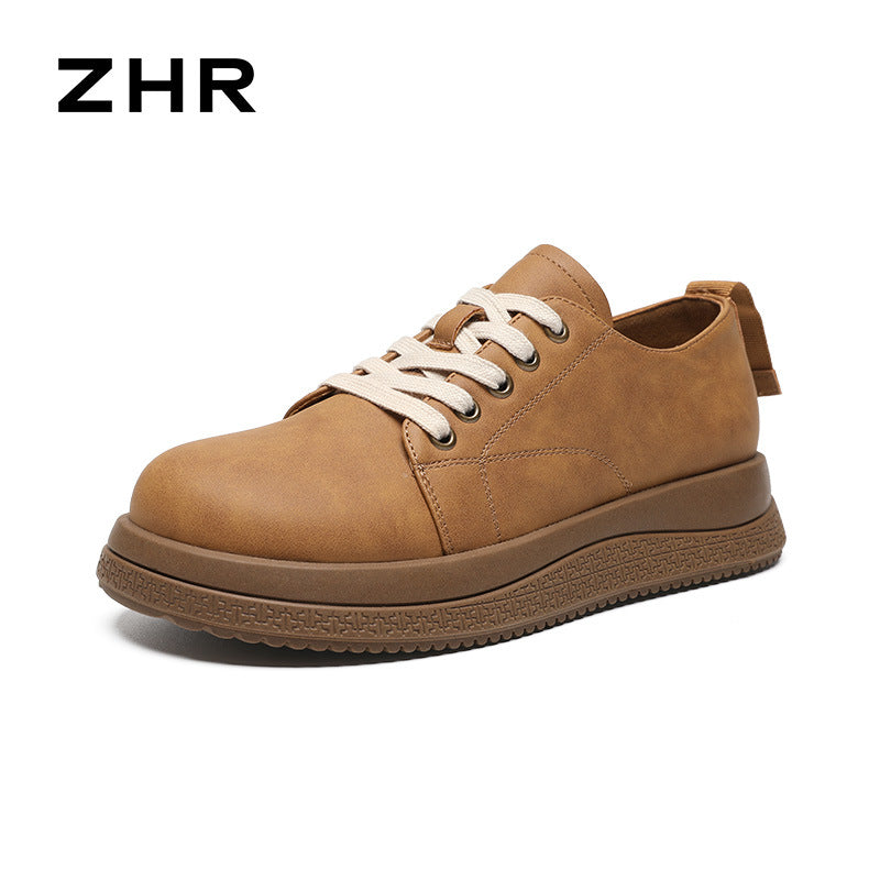 Women's Round Toe Spring British Style Retro Women's Shoes