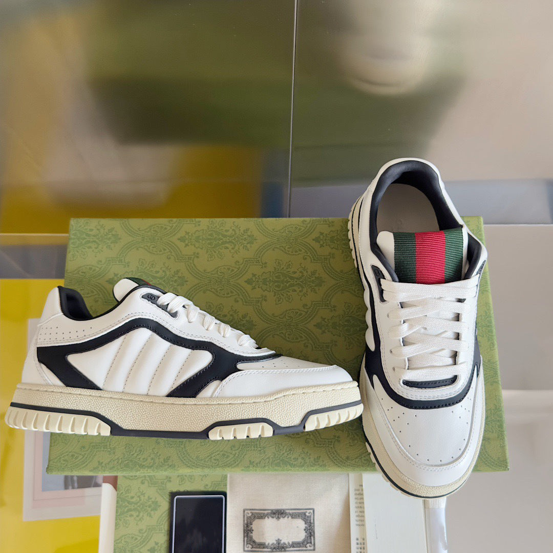 Women's & Men's Spring Thick-soled Presbyopic Flat Retro Sports Sneakers