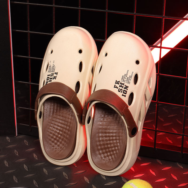 Men's Hole Trendy Outdoor Wear Dual Purpose Sandals