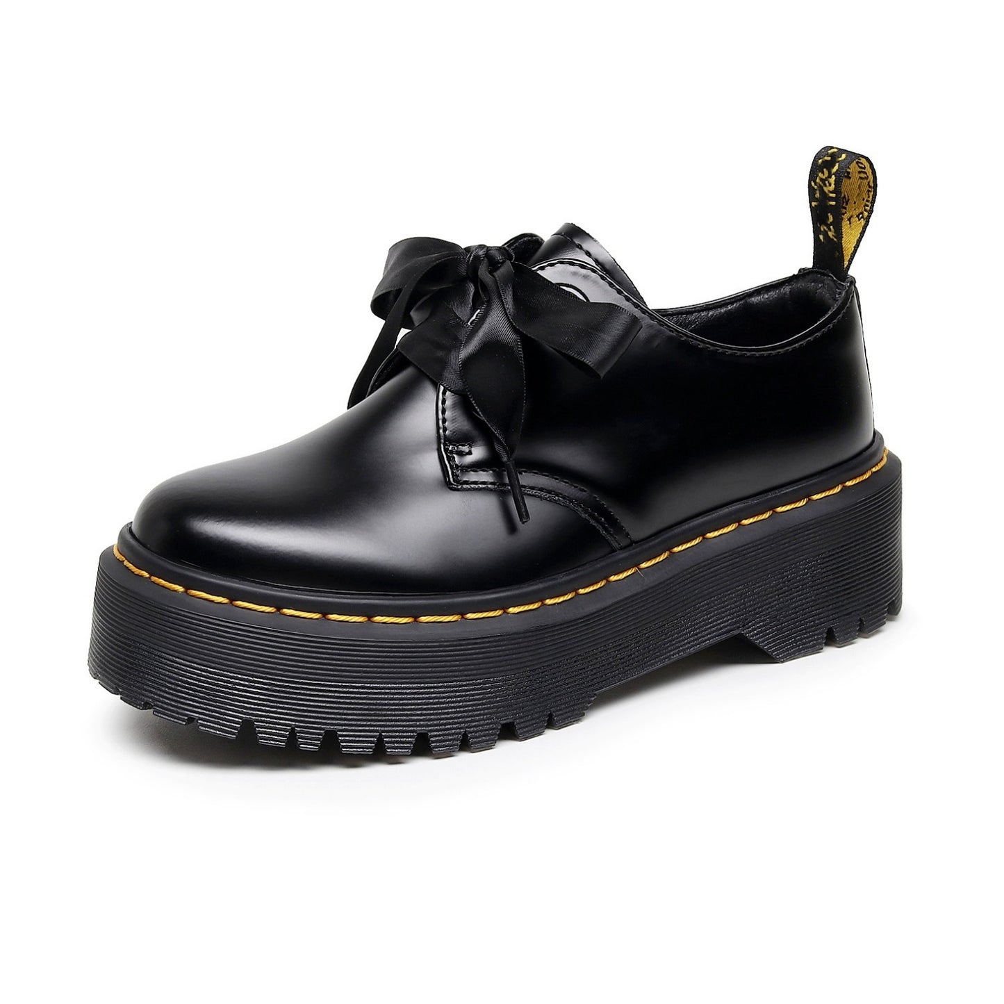 Women's Martin Luo Platform British Style Casual Shoes