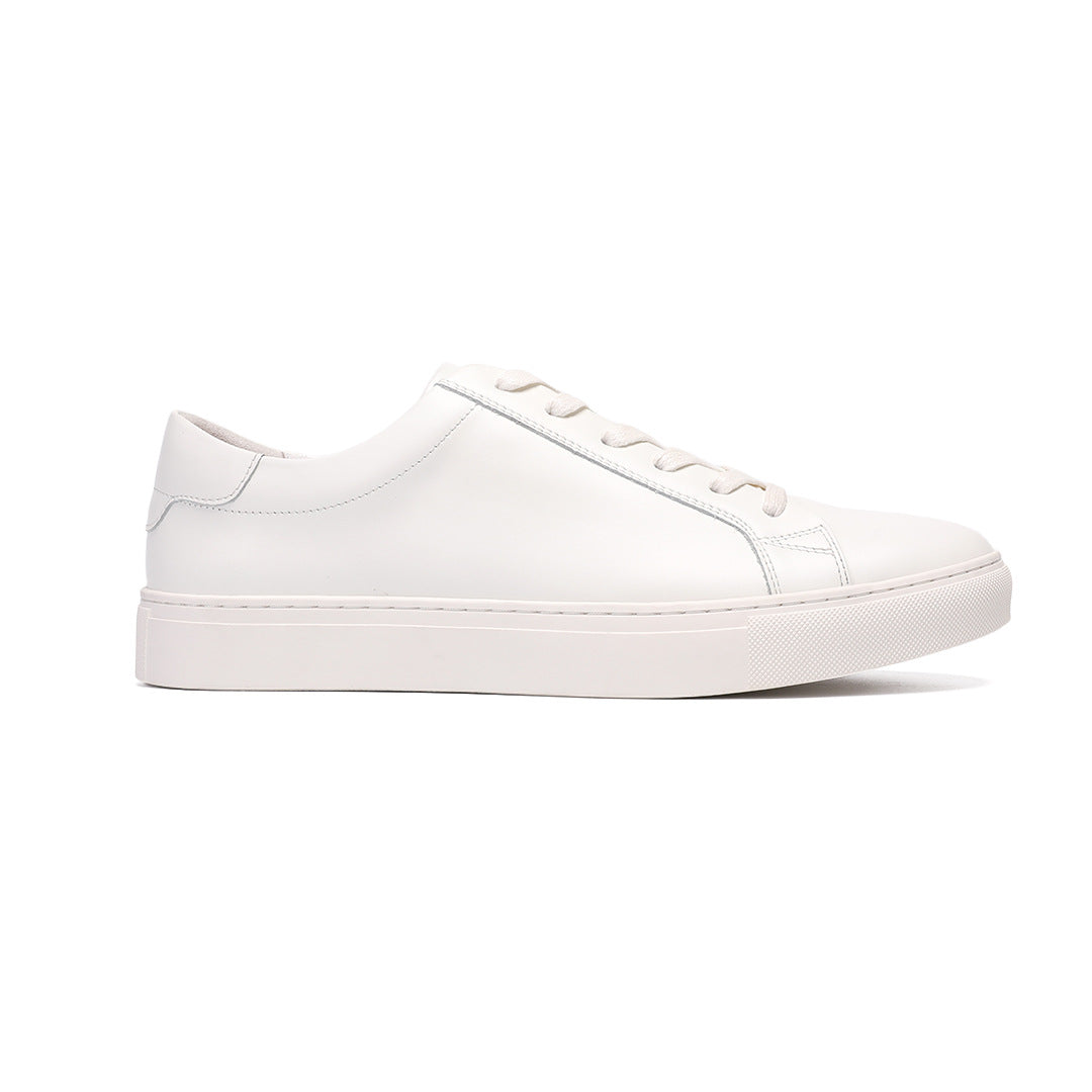 Men's White Skate Business Outdoor Trendy Wild Authentic Classic Solid Men's Board Shoes