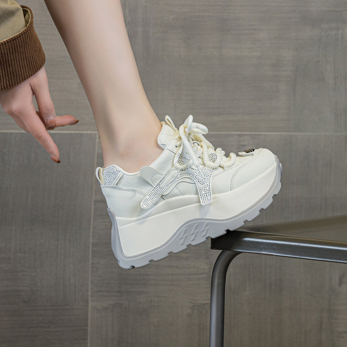 Women's Stylish Height Increasing German Training Daddy Women's Casual Shoes